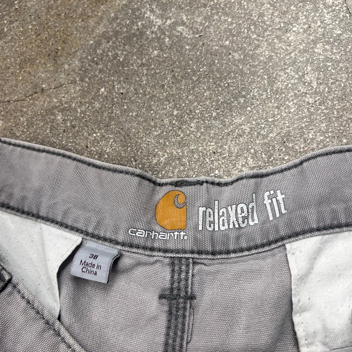 칼하트 릴렉스핏 숏 워크 팬츠 상품이미지7