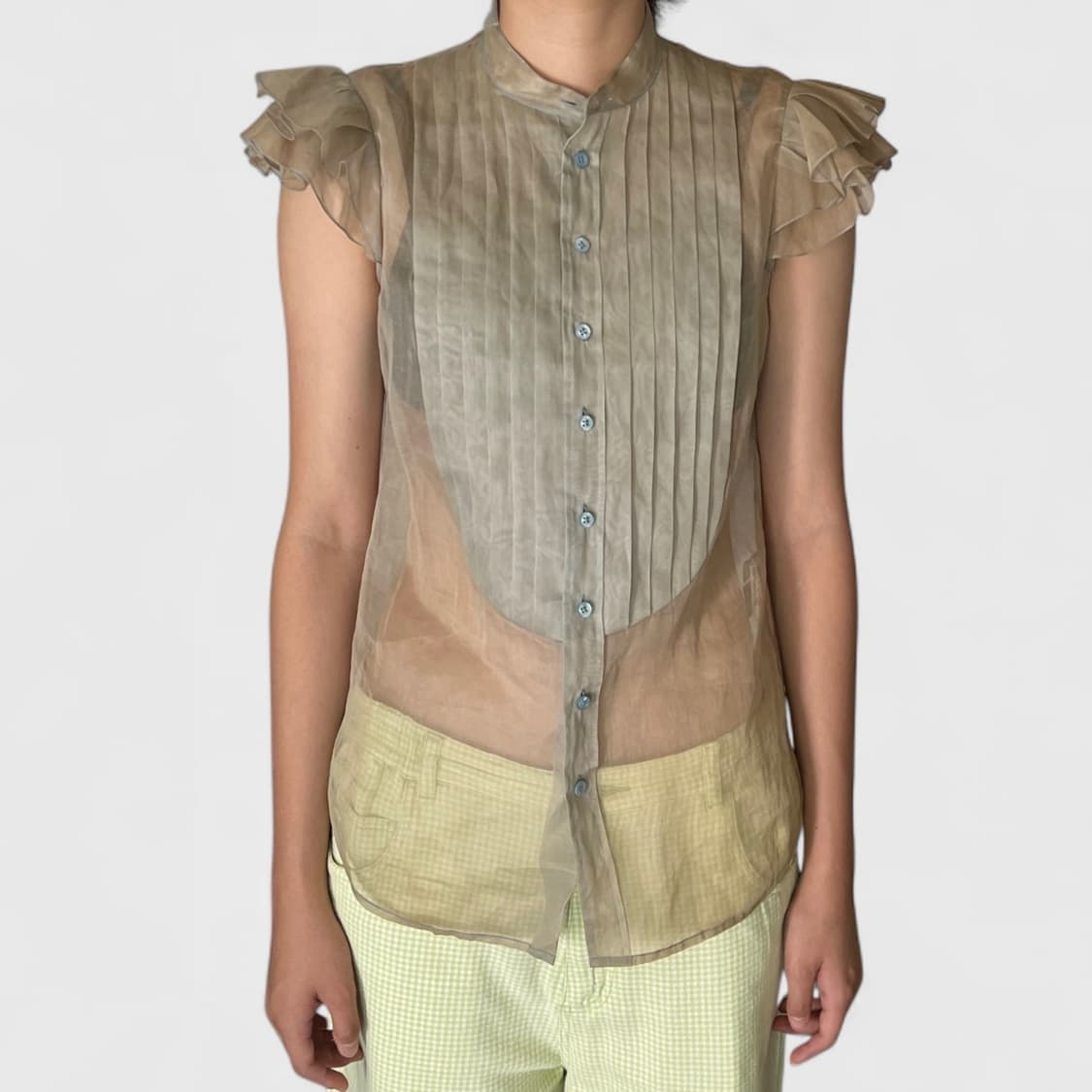 Polo blouse 상품이미지5