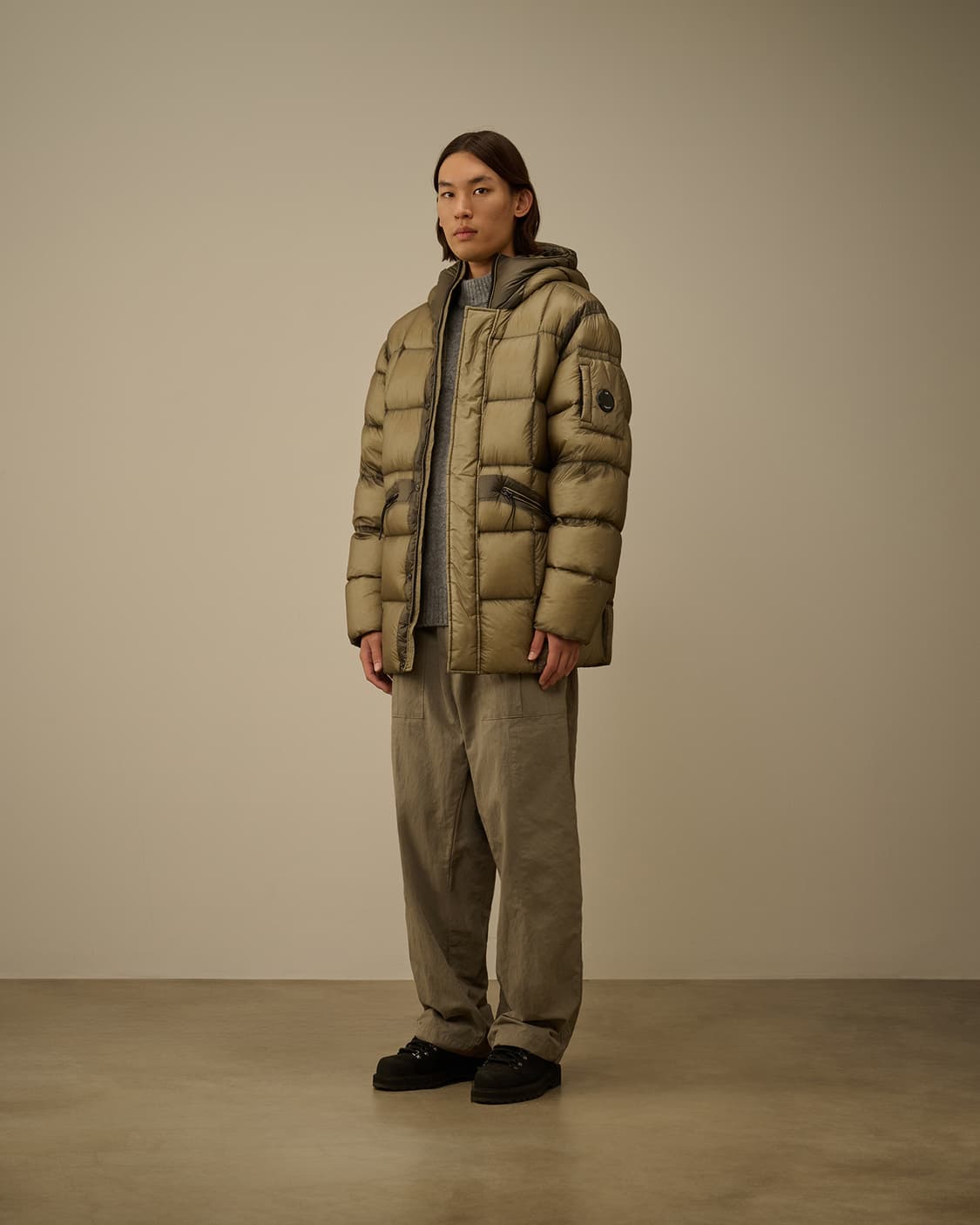 CP컴퍼니 DD쉘 롱패딩 S 새상품 판매 상품이미지8