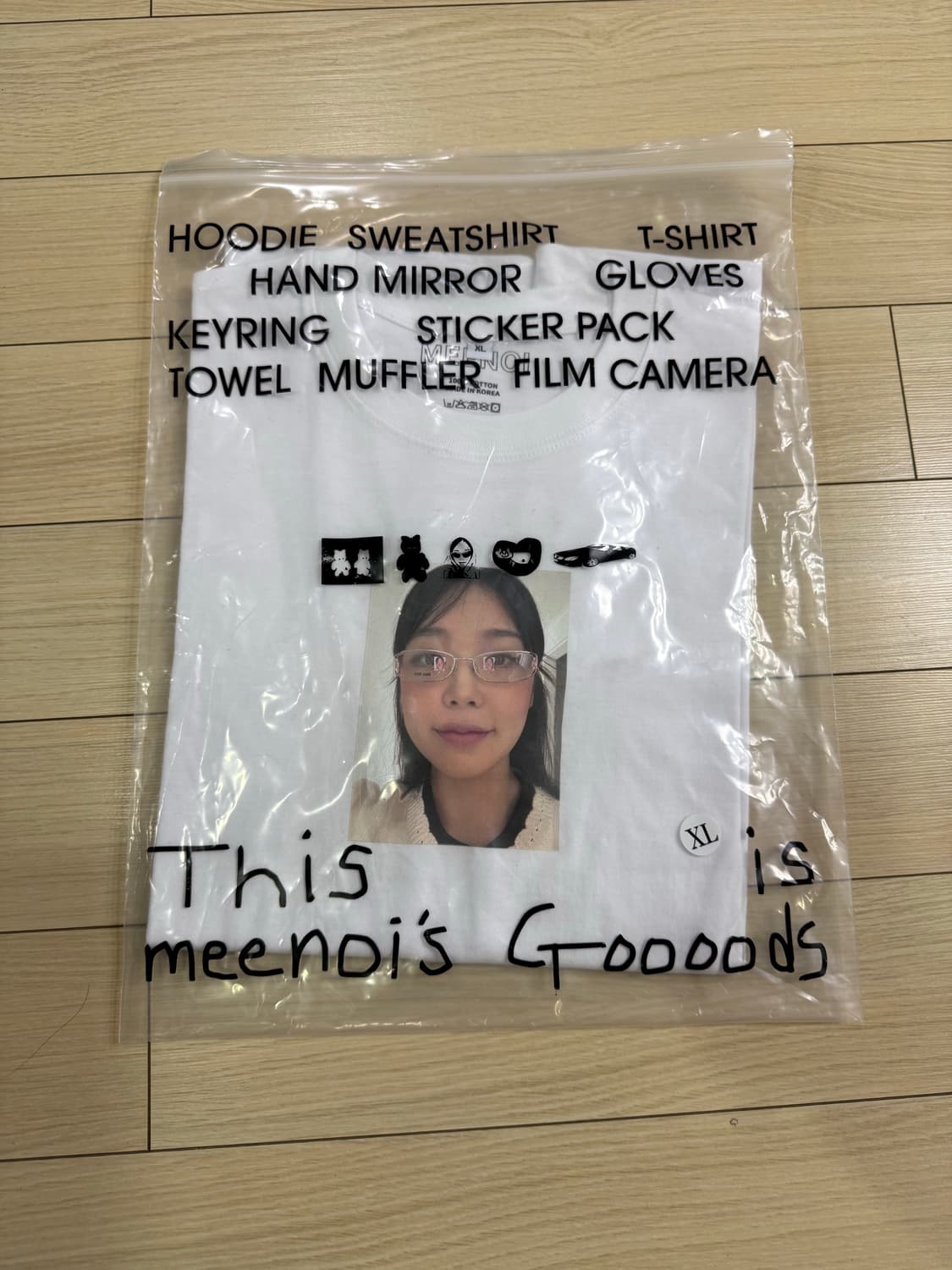 미노이 셀피 티셔츠 상품이미지1