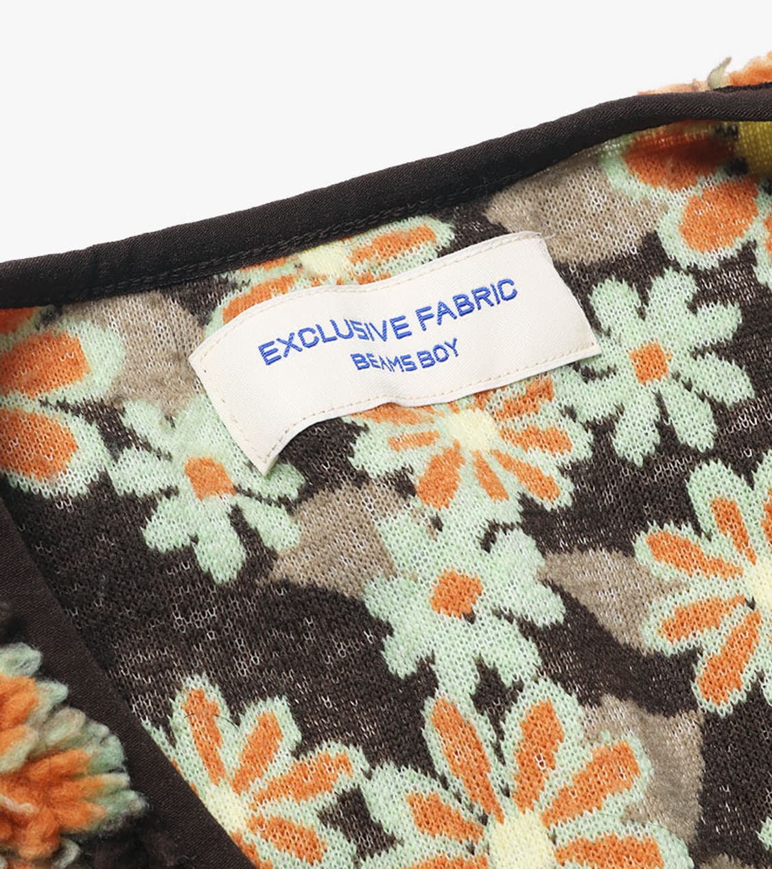 BEAMS BOY - JACQUARD BOA VEST 상품이미지7