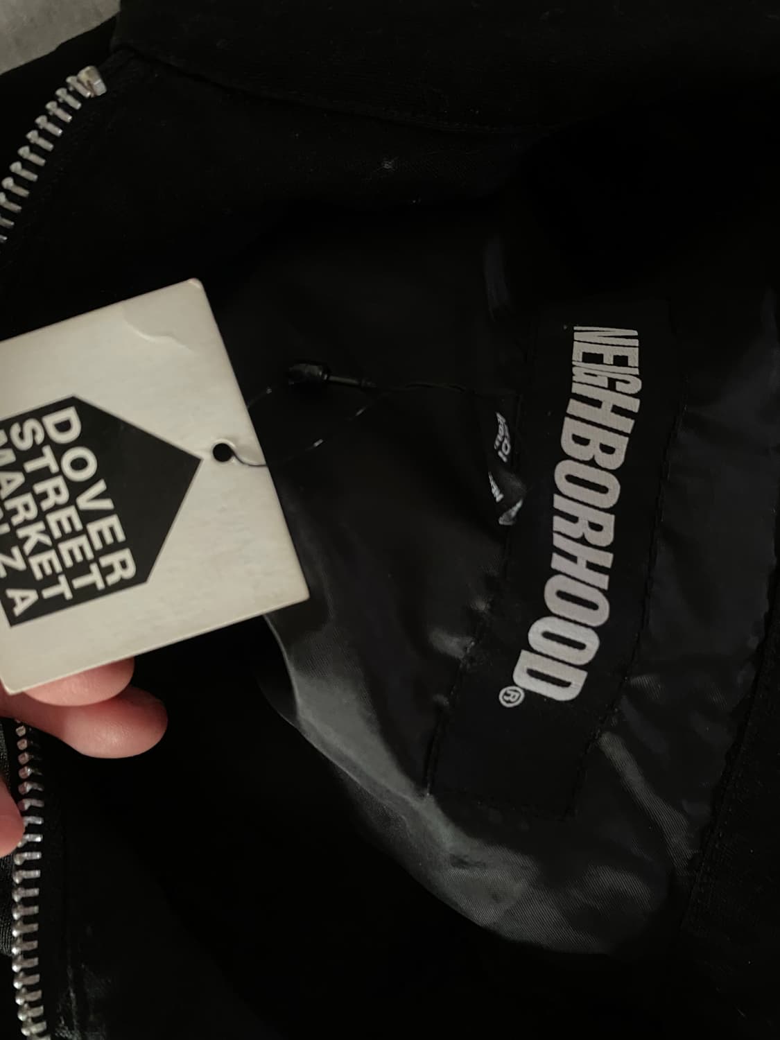 네이버후드 백로고 자수 자켓 상품이미지3