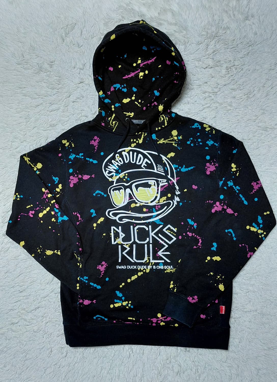 B ONE SOUL의 DUCK DUDE 후드티 M 상품이미지1