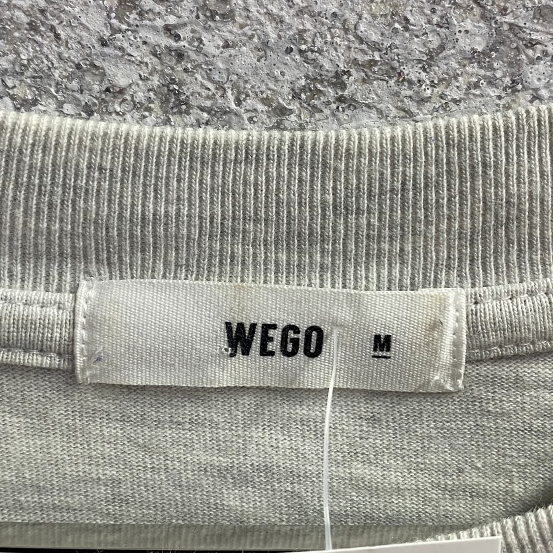 wego 빈티지 블레스유 반팔티 B1853 상품이미지3