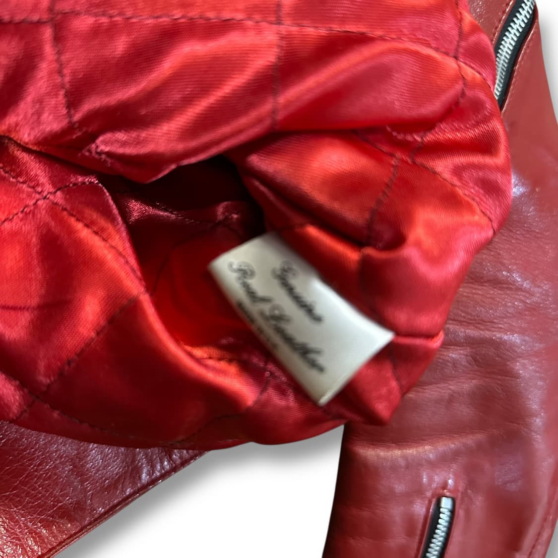 666레더 바이커 자켓 상품이미지7