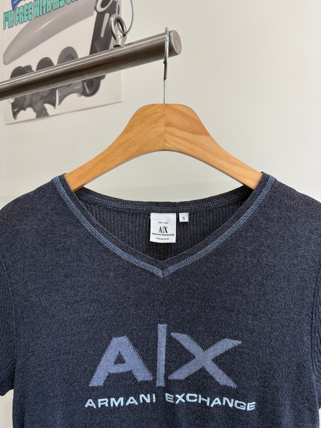 ARMANI EXCHANGE (Made in Hong Kong) 반팔 상품이미지2