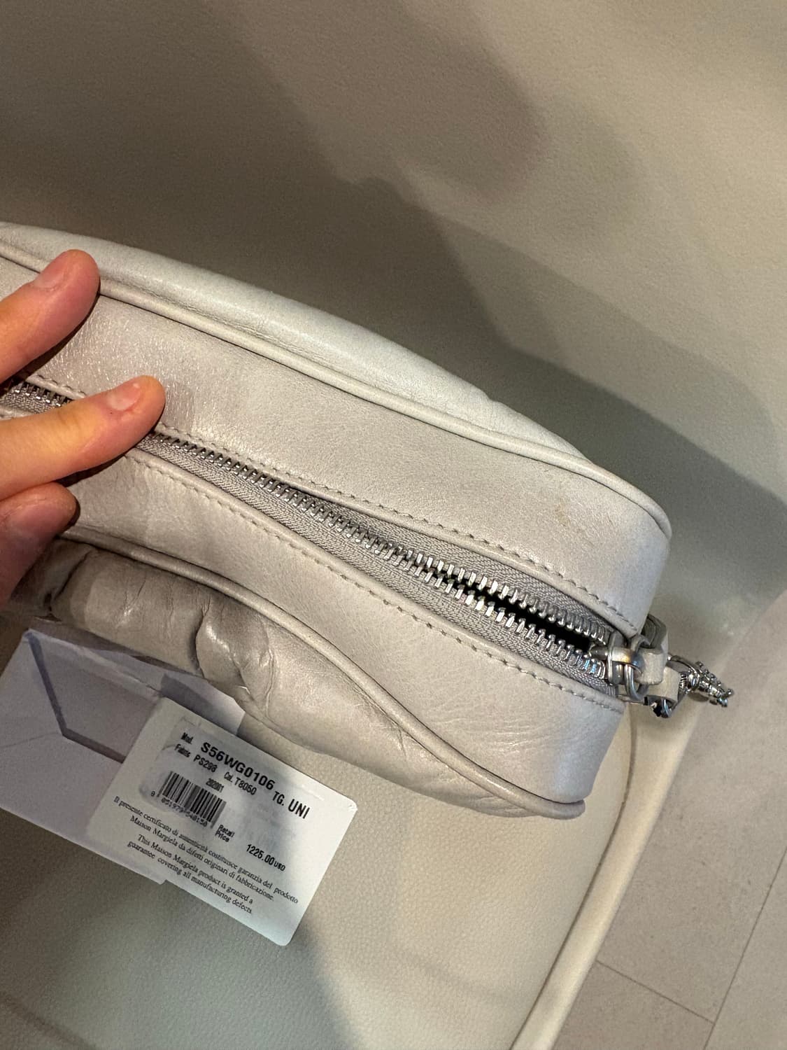 메종메르지엘라 글램슬램 크로스백 그레이 상품이미지2