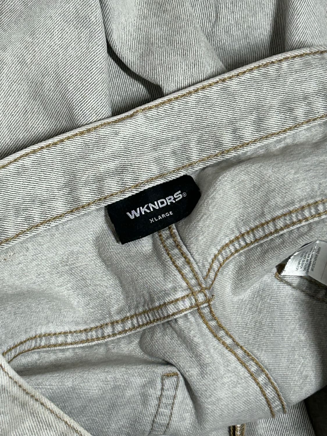 XL) 위캔더스 페이스 데님 팬츠 상품이미지4
