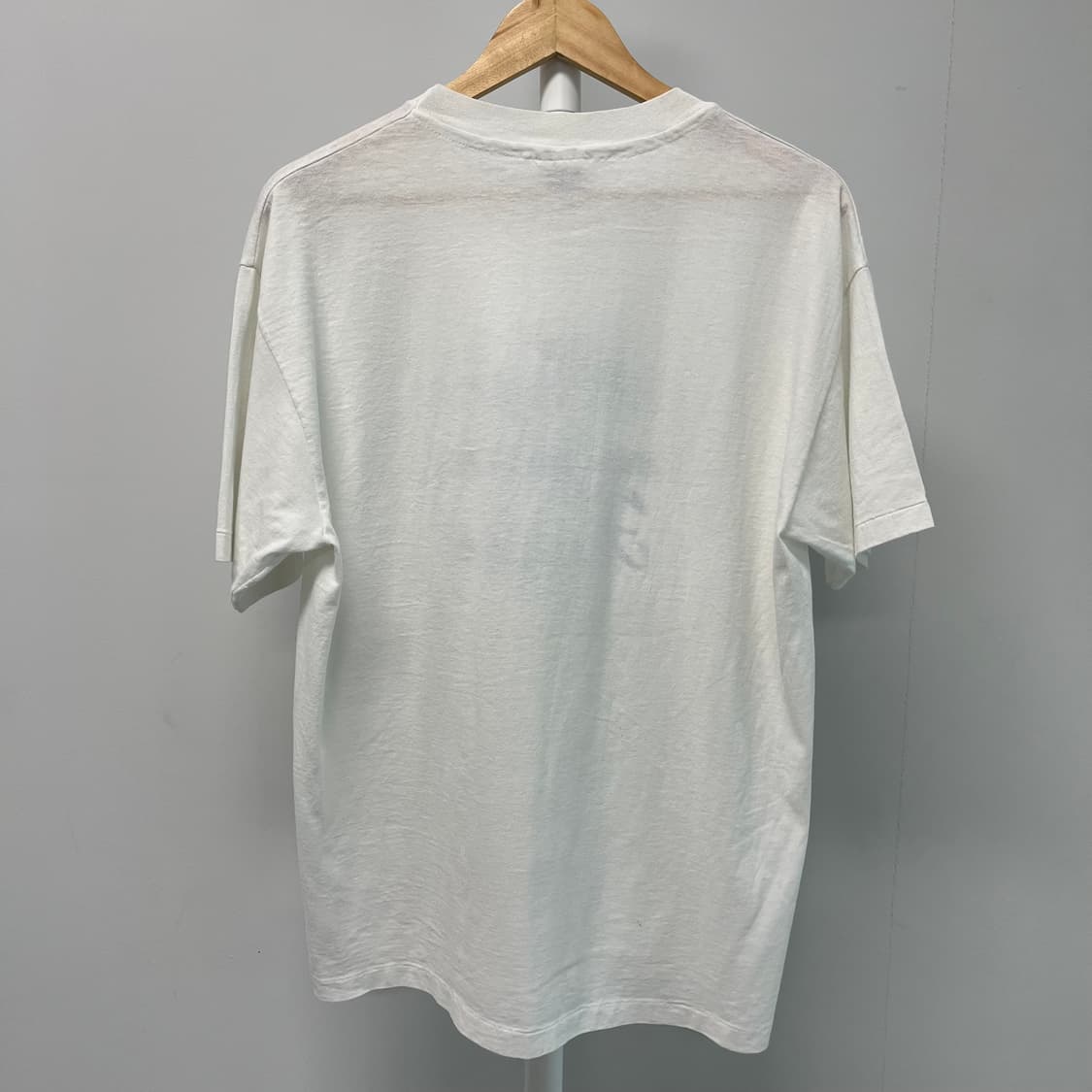 [L] 90s 헤인즈 May's Fudge 빈티지 그래픽 반팔 티셔츠 상품이미지3