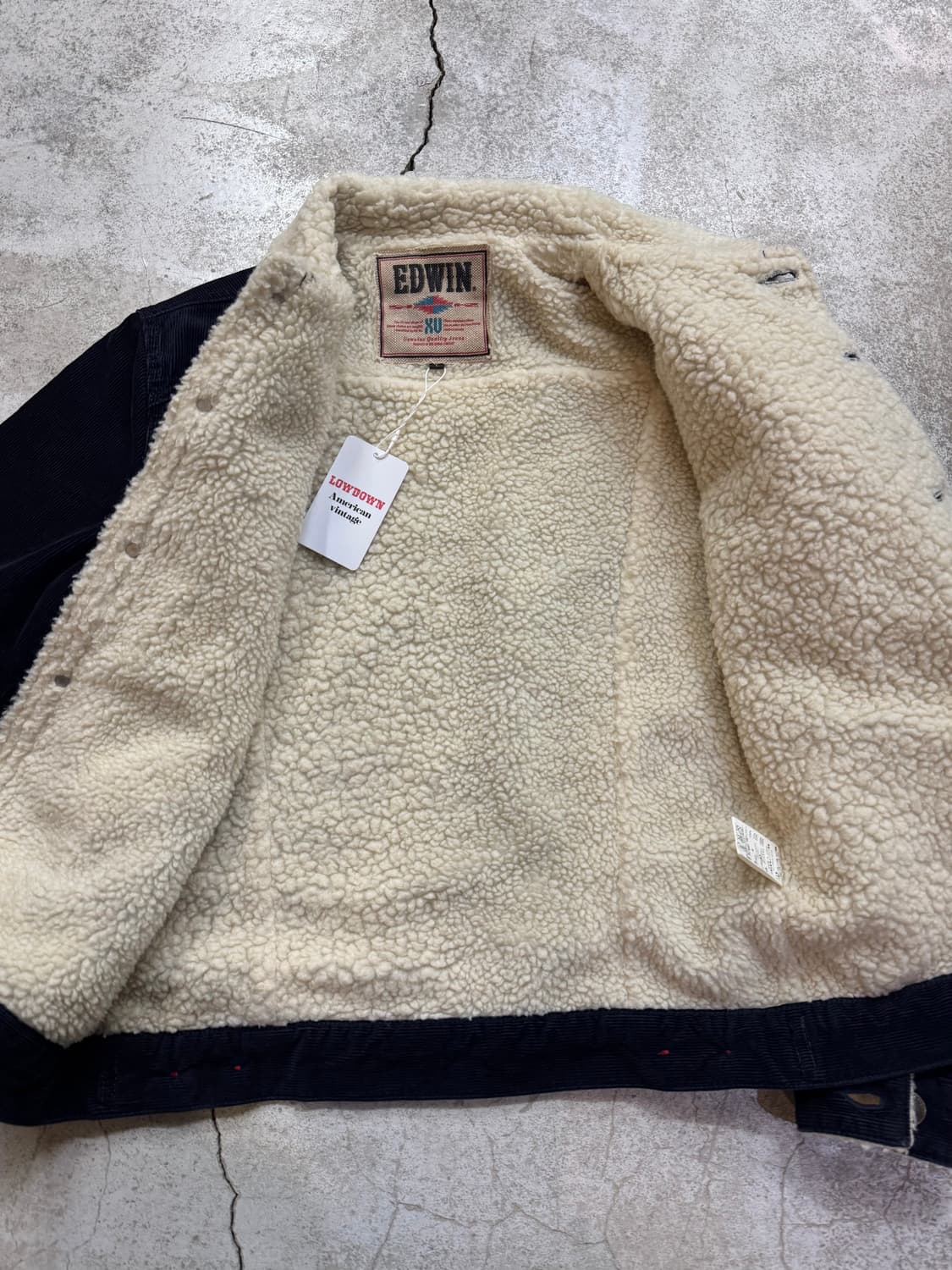 EDWIN 코듀로이 쉐르파 트러커자켓 상품이미지7