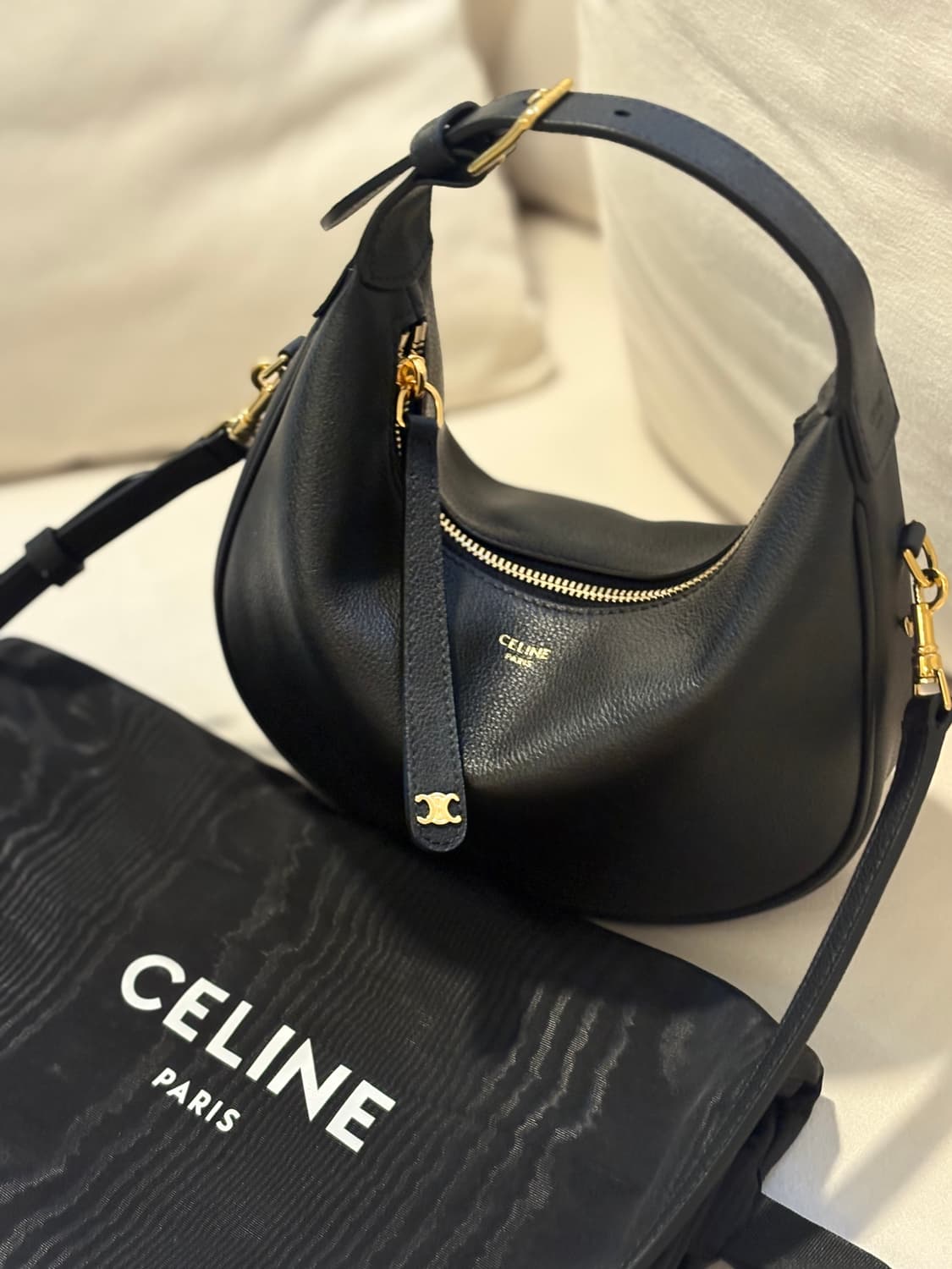 셀린느 룰루백 틴 블랙 (새상품) 상품이미지8