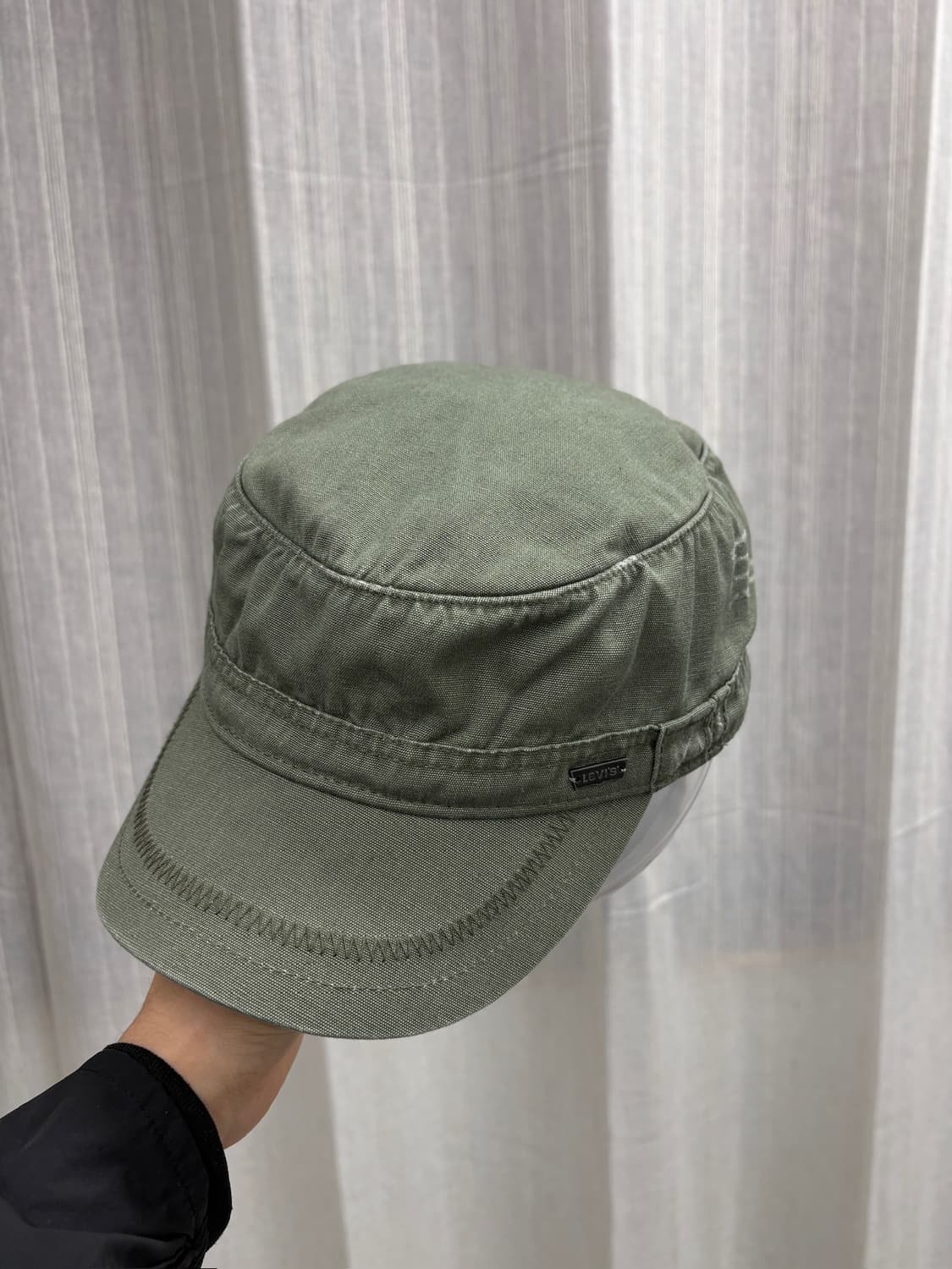 리바이스 올리브 밀리터리 군모 볼캡 모자 상품이미지1