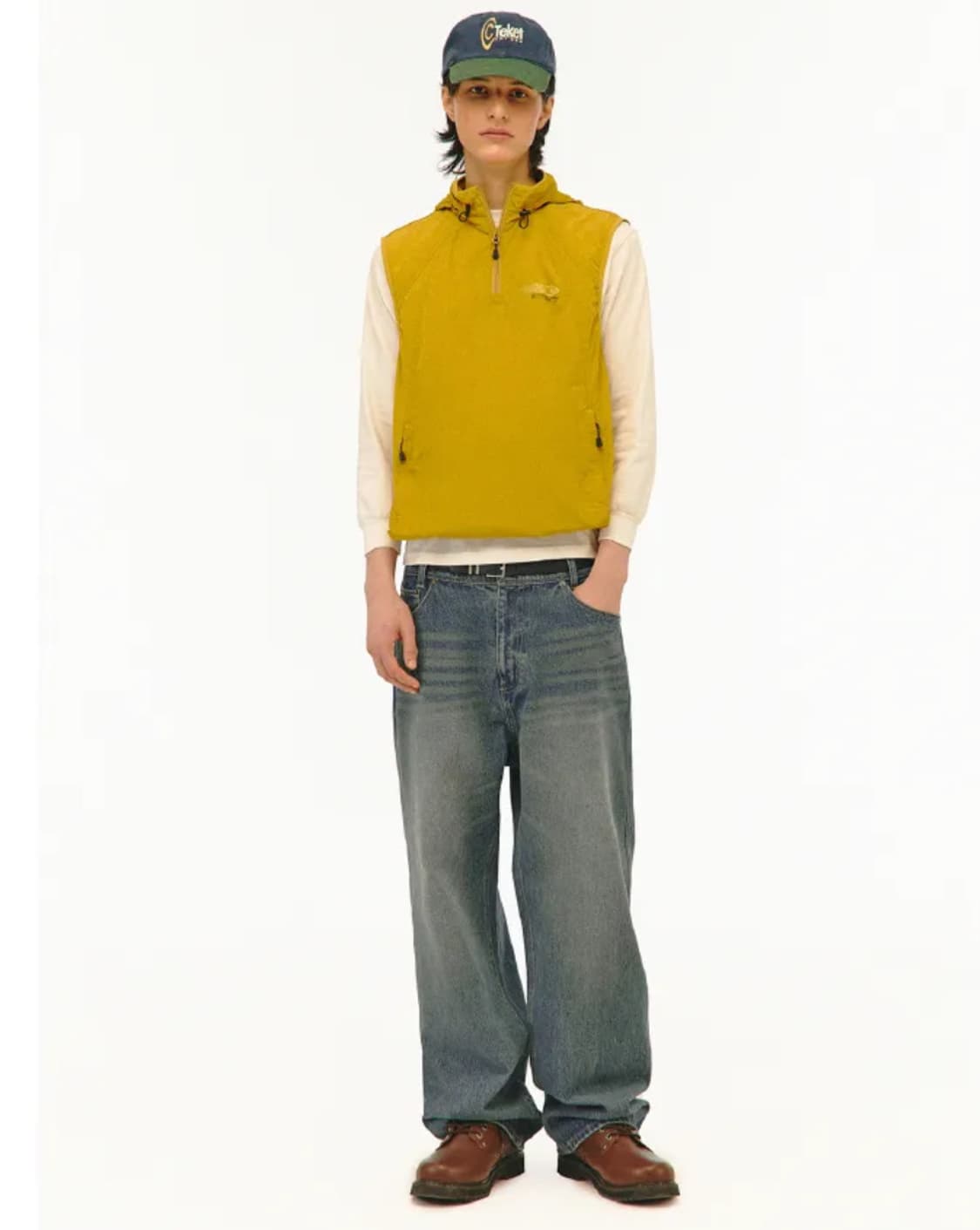 테켓 teket 인디고 중청바지 m  상품이미지1