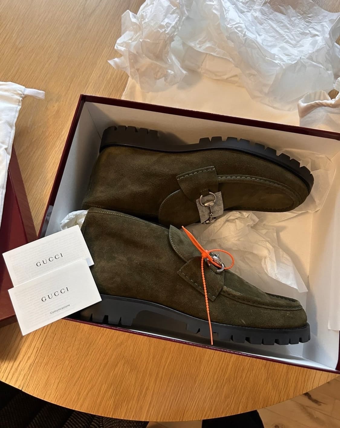 Gucci 25FW 홀스빗 스웨이드 부츠 상품이미지4