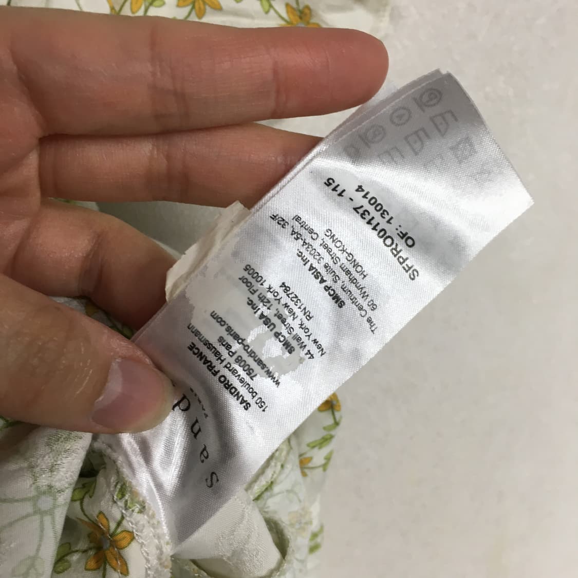 SANDRO 산드로 자카드 드레스 원피스 38 상품이미지6