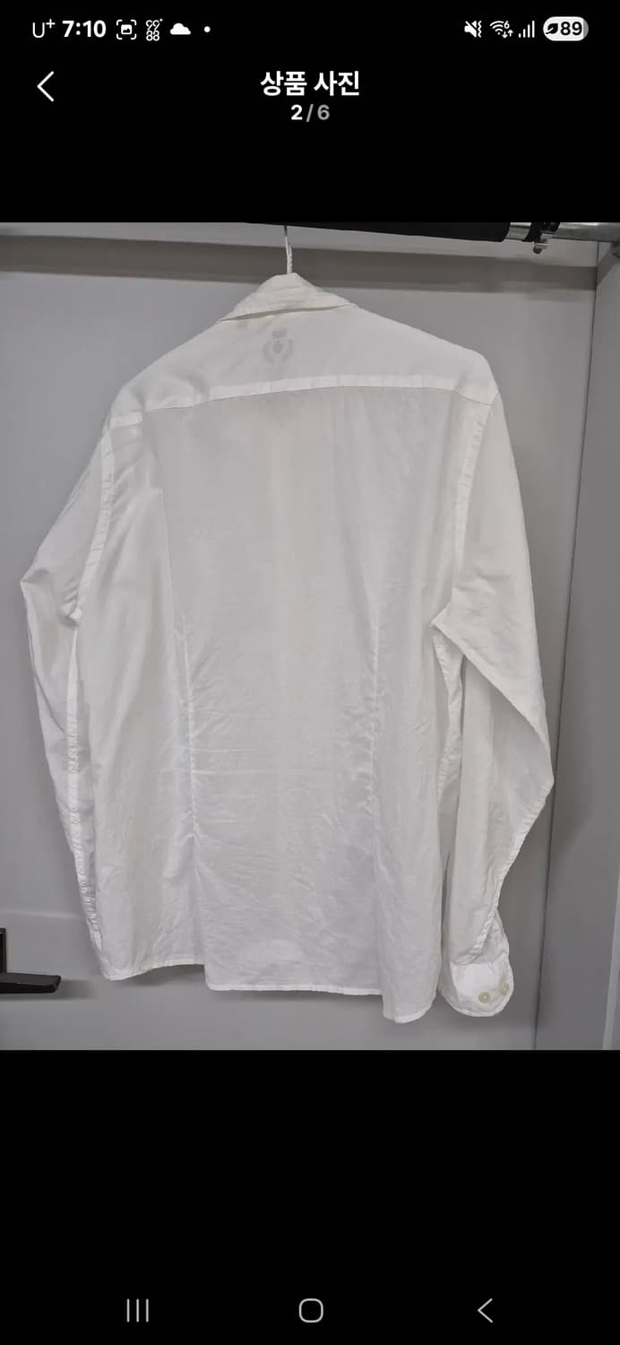 정품 일꼬르소 화이트셔츠 상품이미지2