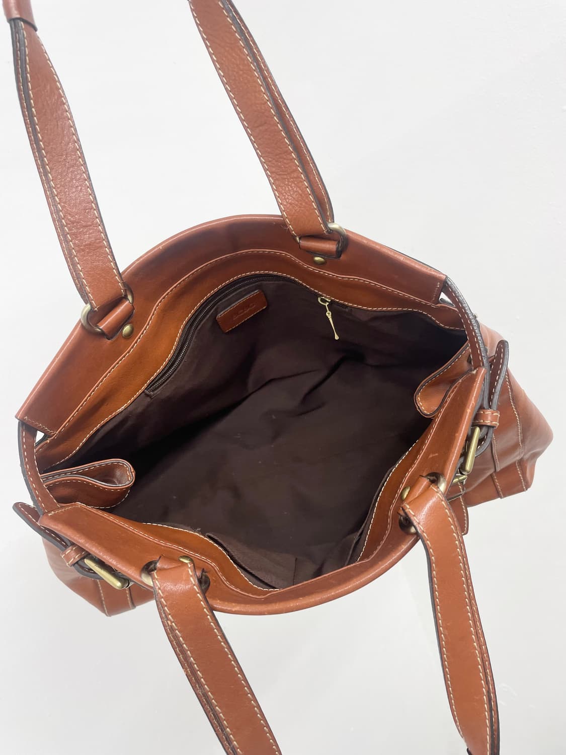 BCBG y2k 레더 버클 숄더백🤎 상품이미지6