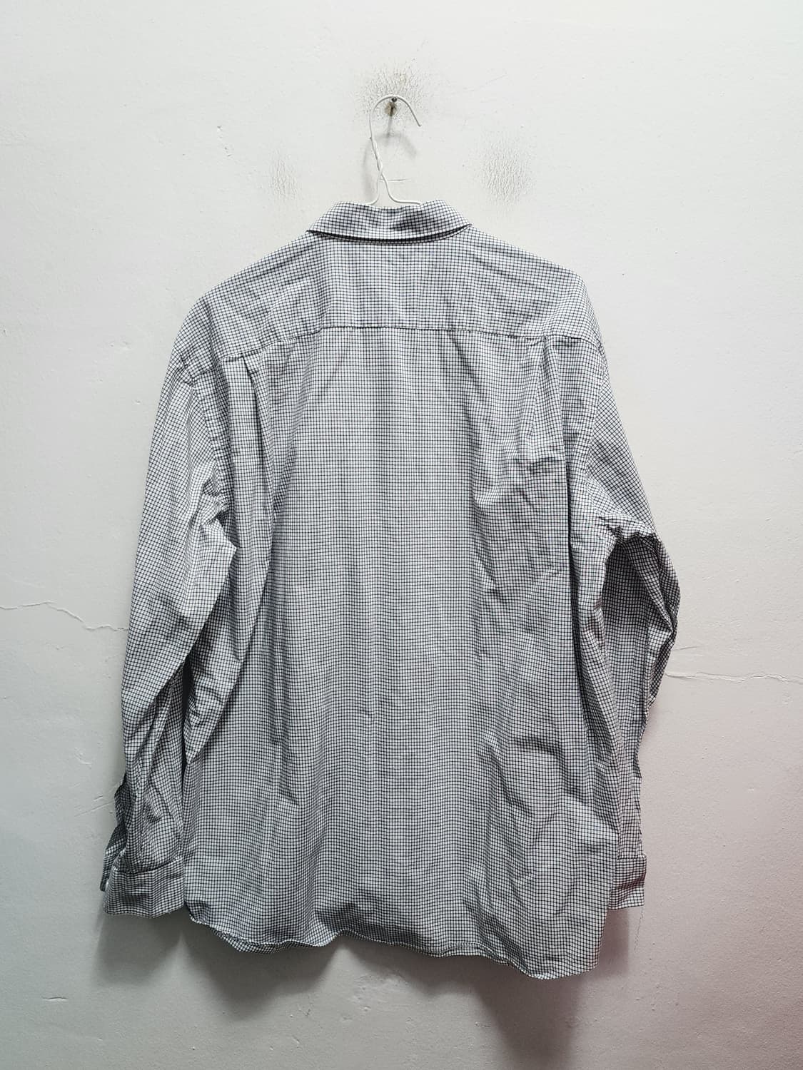 무인양품 잔체크 셔츠 상품이미지2