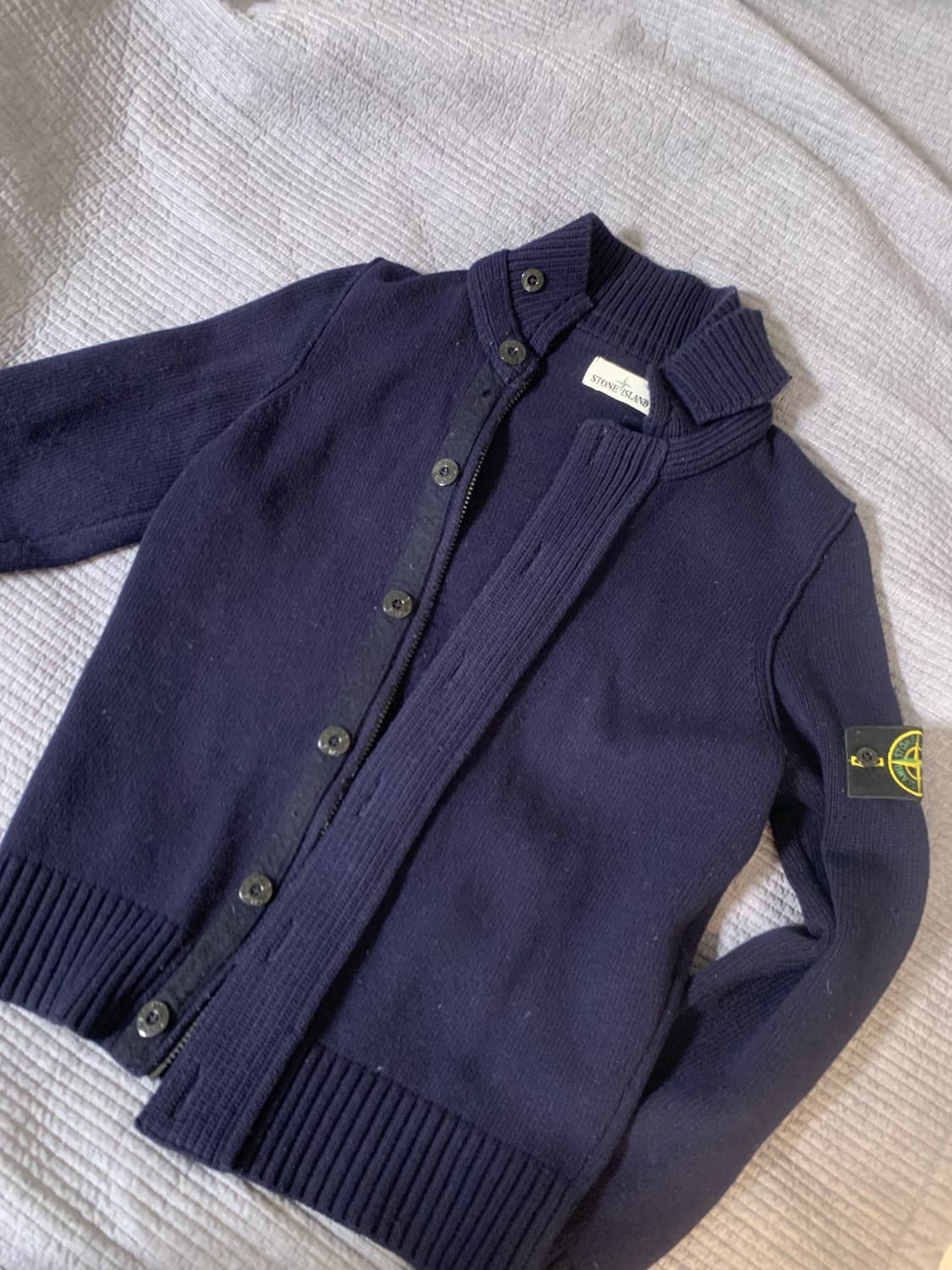 스톤아일랜드 니트집업 가디건 s 상품이미지6