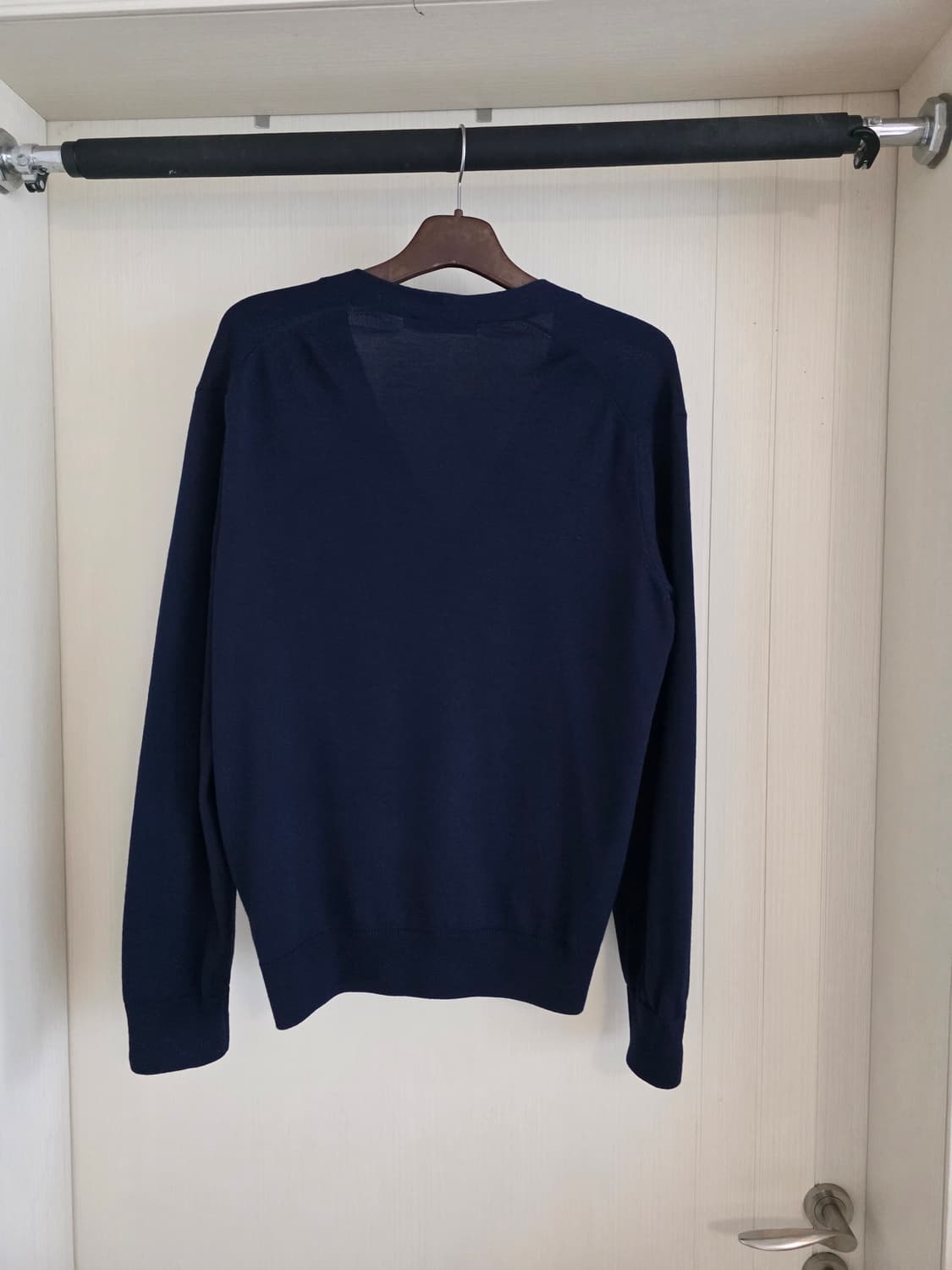 메종키츠네 폭스 헤드 네이비 가디건 xl 상품이미지4