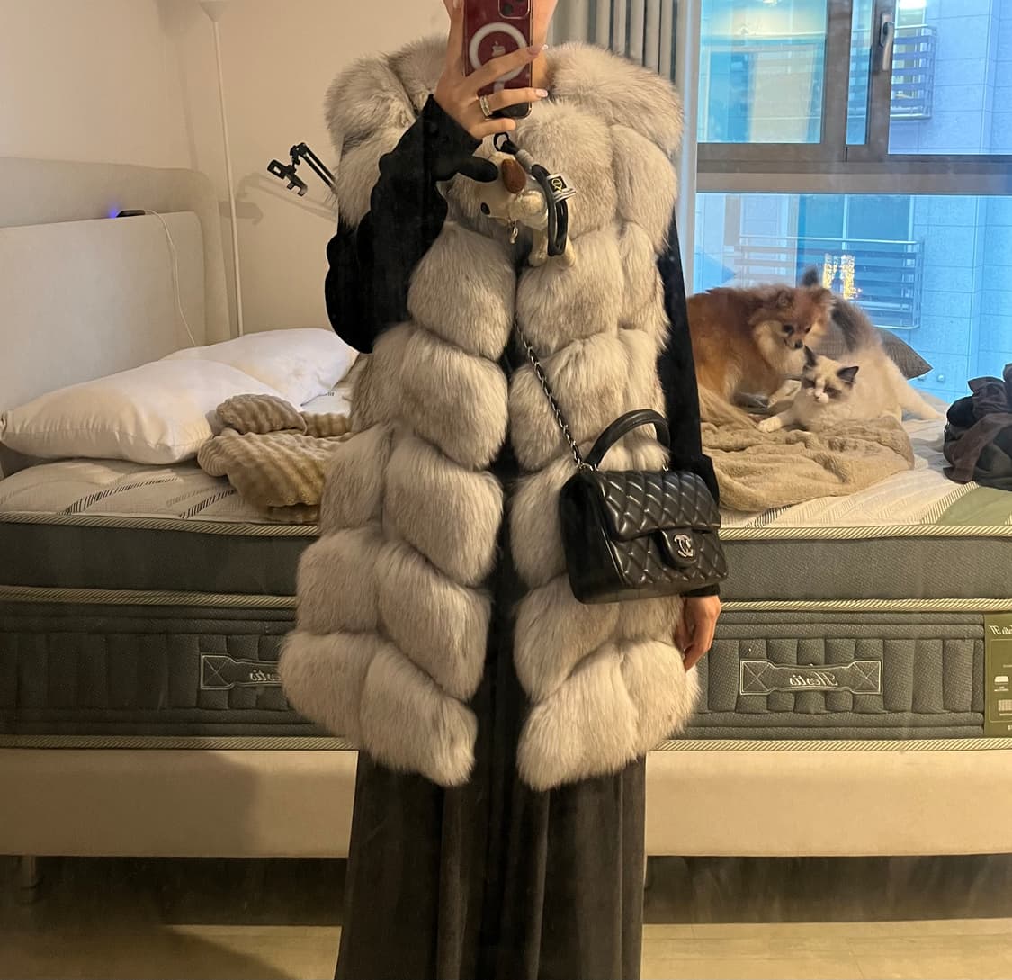 사가폭스 실버화이트 로얄등급 7단 최상급 상품이미지3