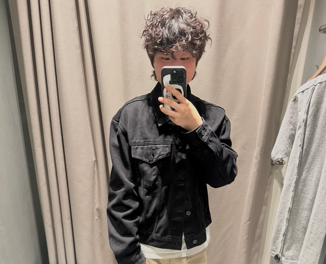   플랙 트러커 자켓 P051 블랙 m  상품이미지6