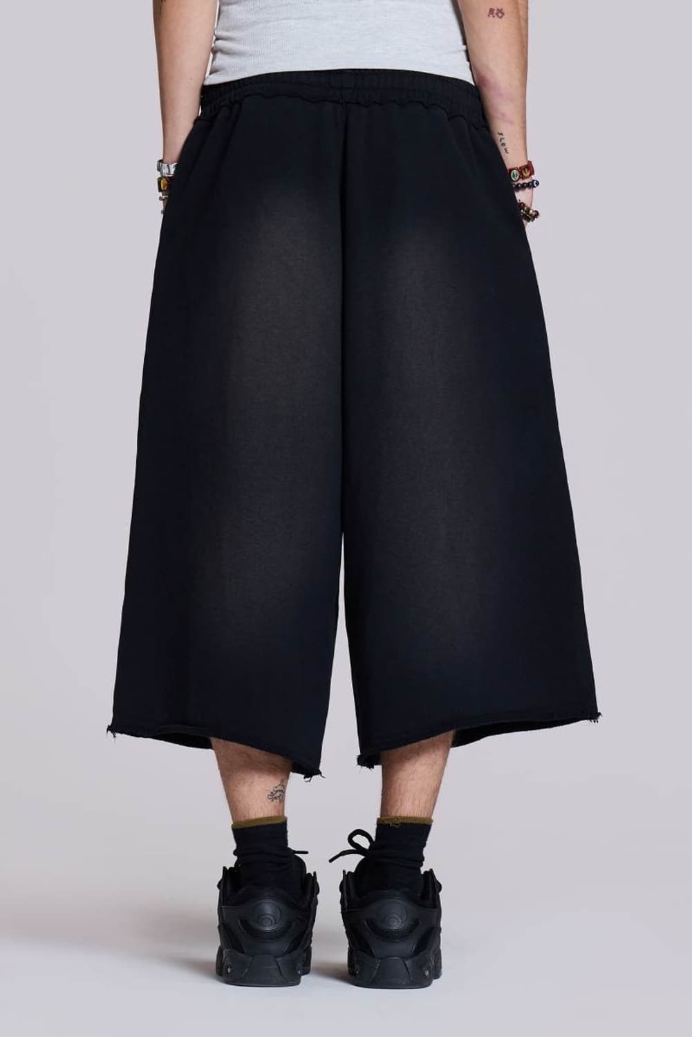 Jaded london 남녀공용 3/4 워싱버뮤다팬츠 상품이미지2