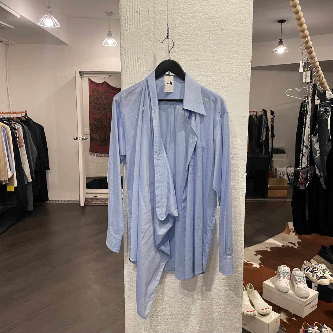 블레스 N39 비대칭 셔츠 상품이미지2