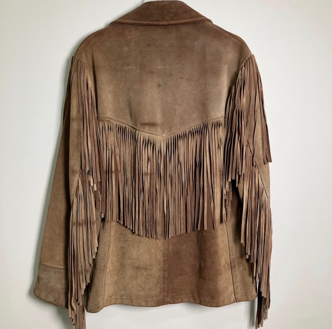 80's Schott 쇼트 웨스턴 프린지 스웨이드 자켓 38 상품이미지6