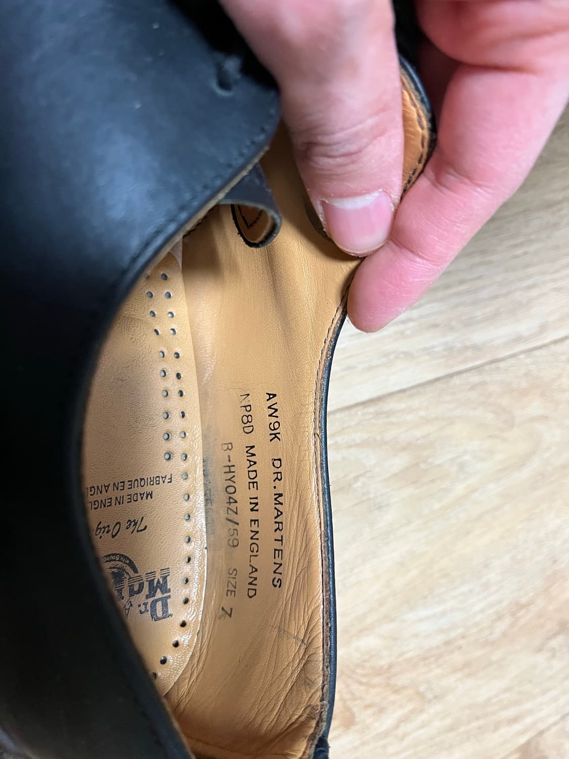 닥터마틴 1461 mie uk7 260판매 상품이미지7