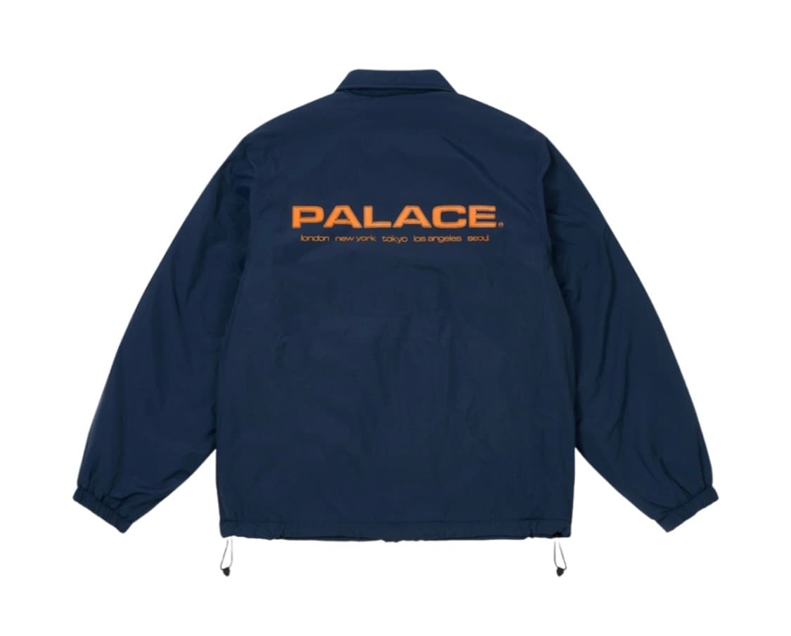 팔라스 플리스 라인드 코치 자켓 네이비 - 24FW 상품이미지3
