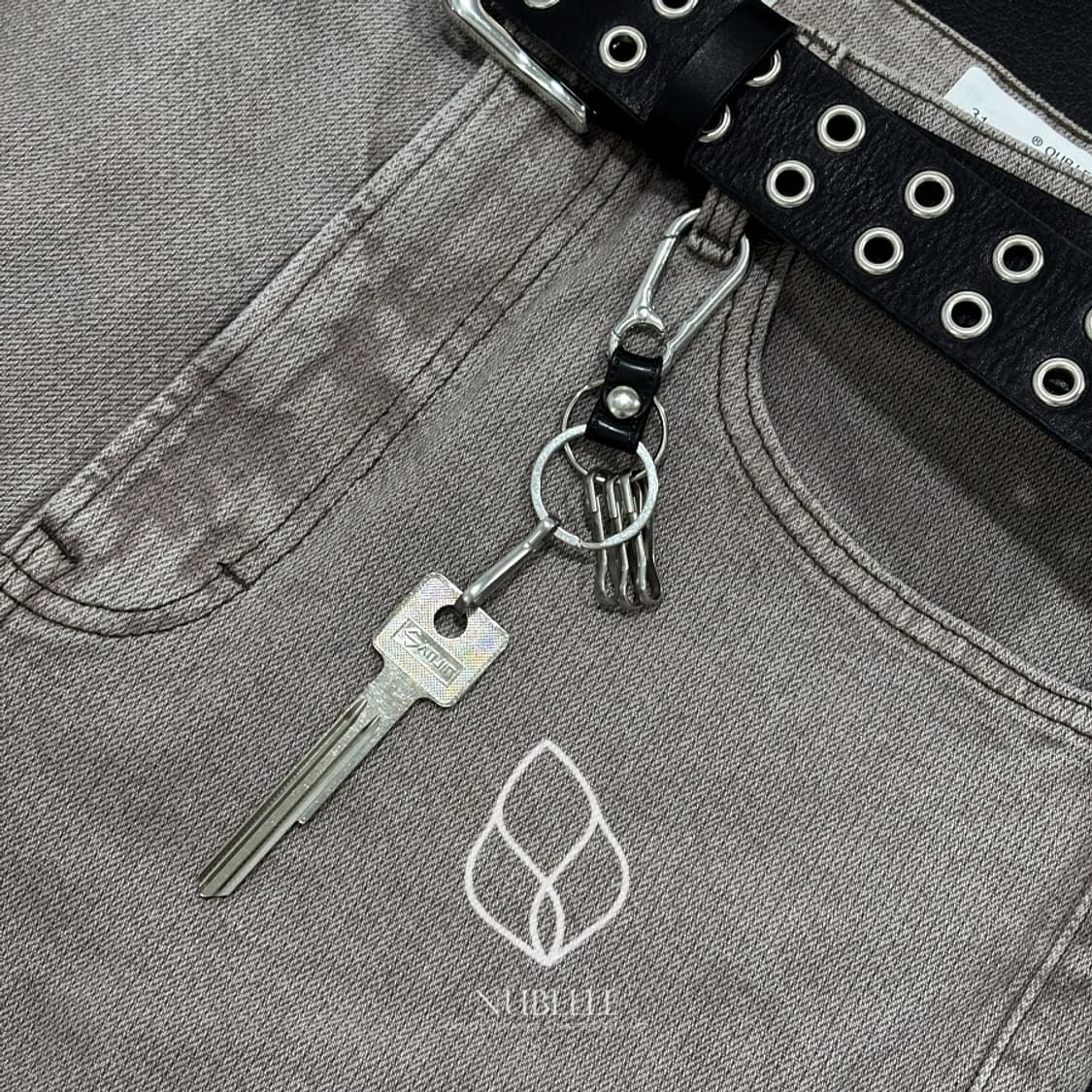 🌗 Key pendant steel keyring / 라지 열쇠 키링 상품이미지7