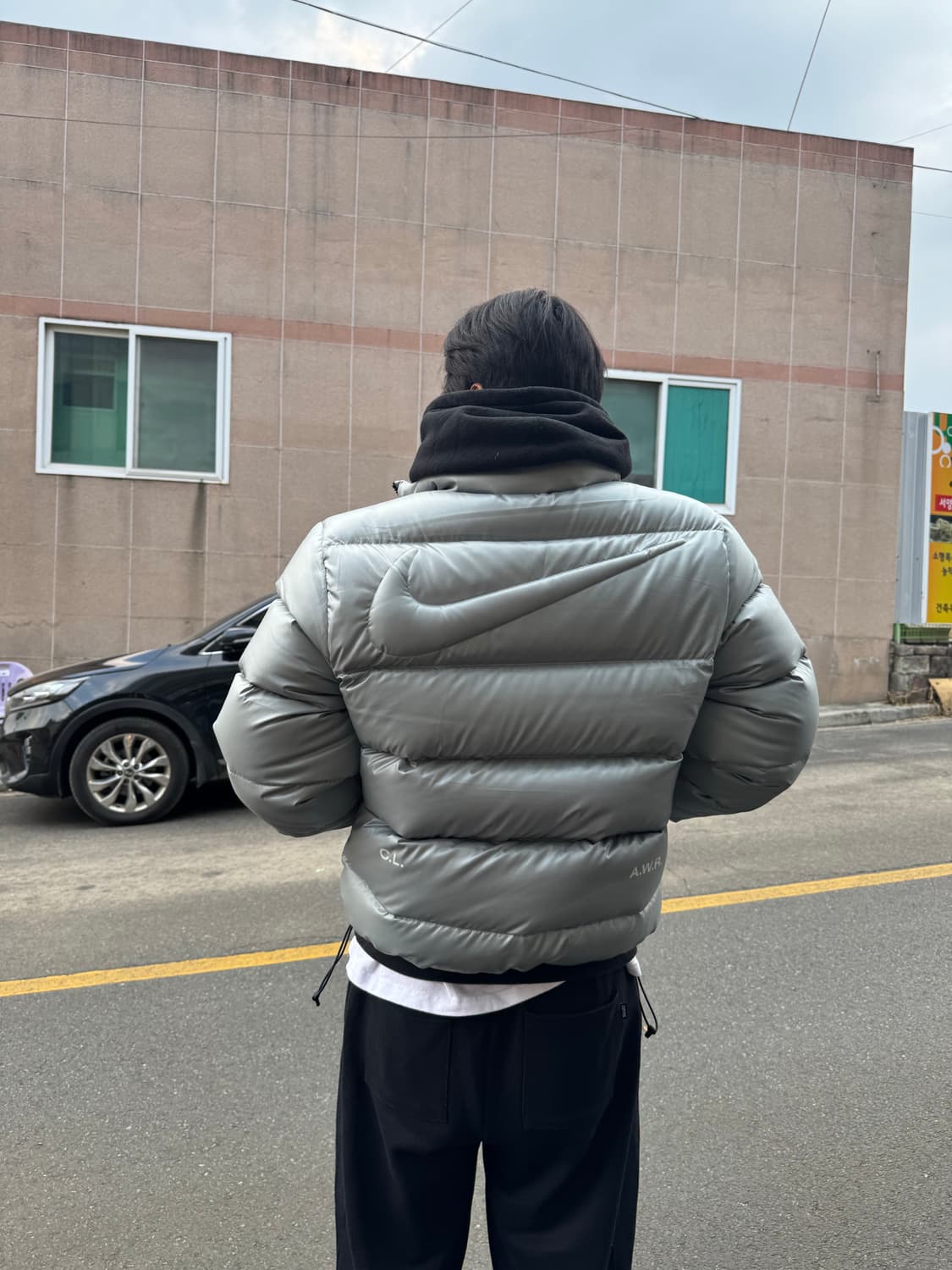 나이키 녹타 패딩 미카 그린 사이버 XL 상품이미지2