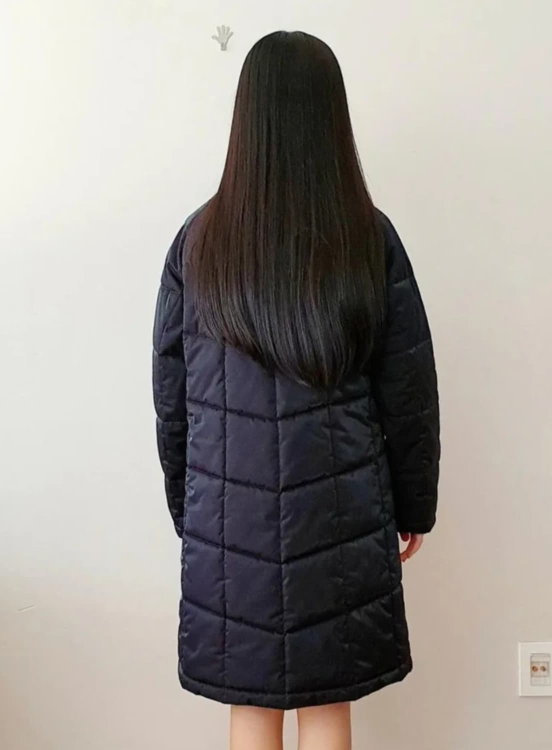 아만다 스타일 코트핏 노스페이스 롱패딩 (44~55) 상품이미지3