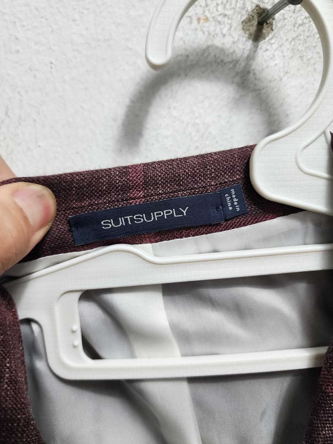 수트서플라이 실크,린넨,모직 혼용 블레이저 상품이미지6