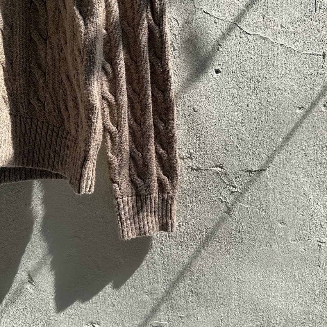 폴로 꽈배기 코튼니트 상품이미지3