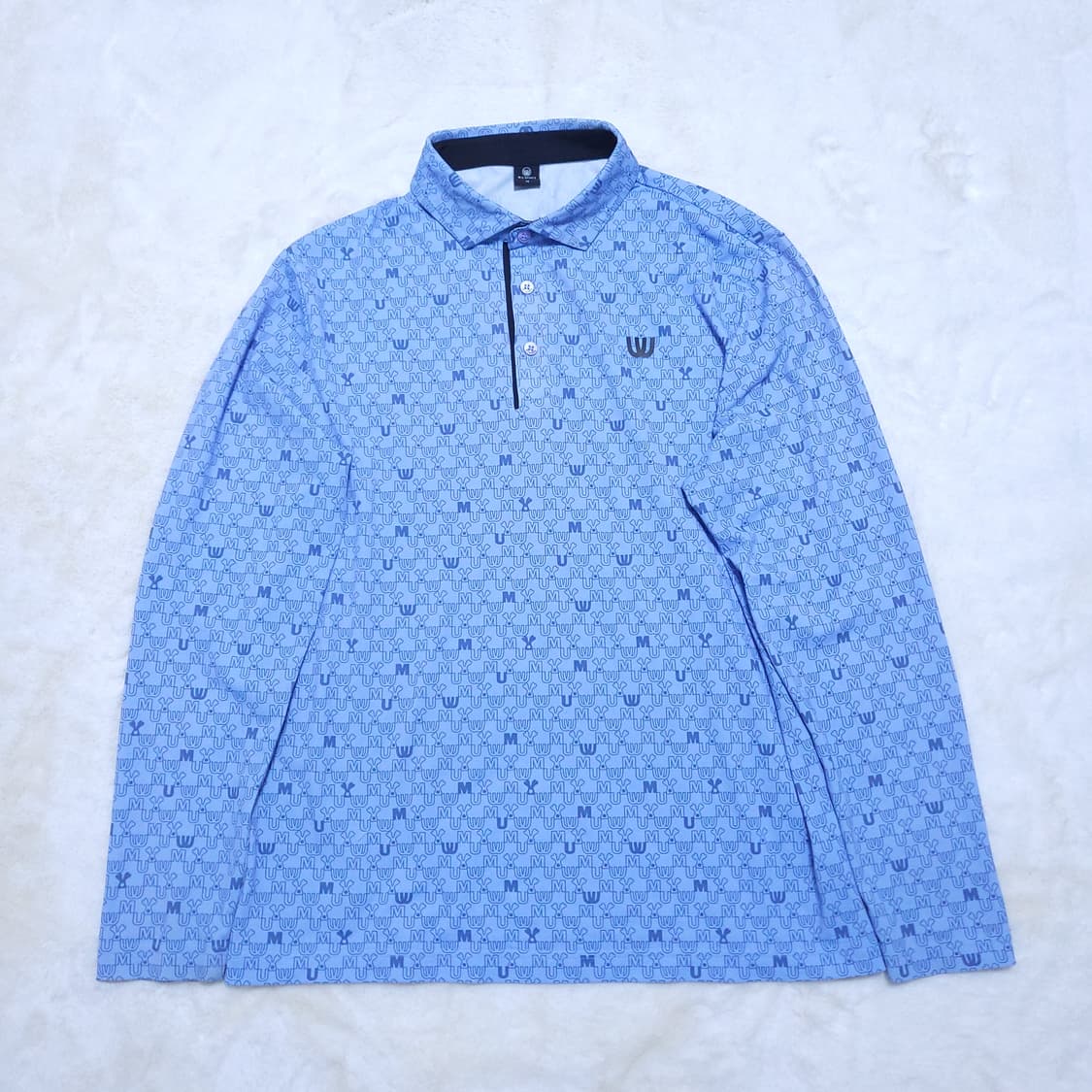 엠유 골프 남성 긴팔 100 0323 뽀샤샤 상품이미지1