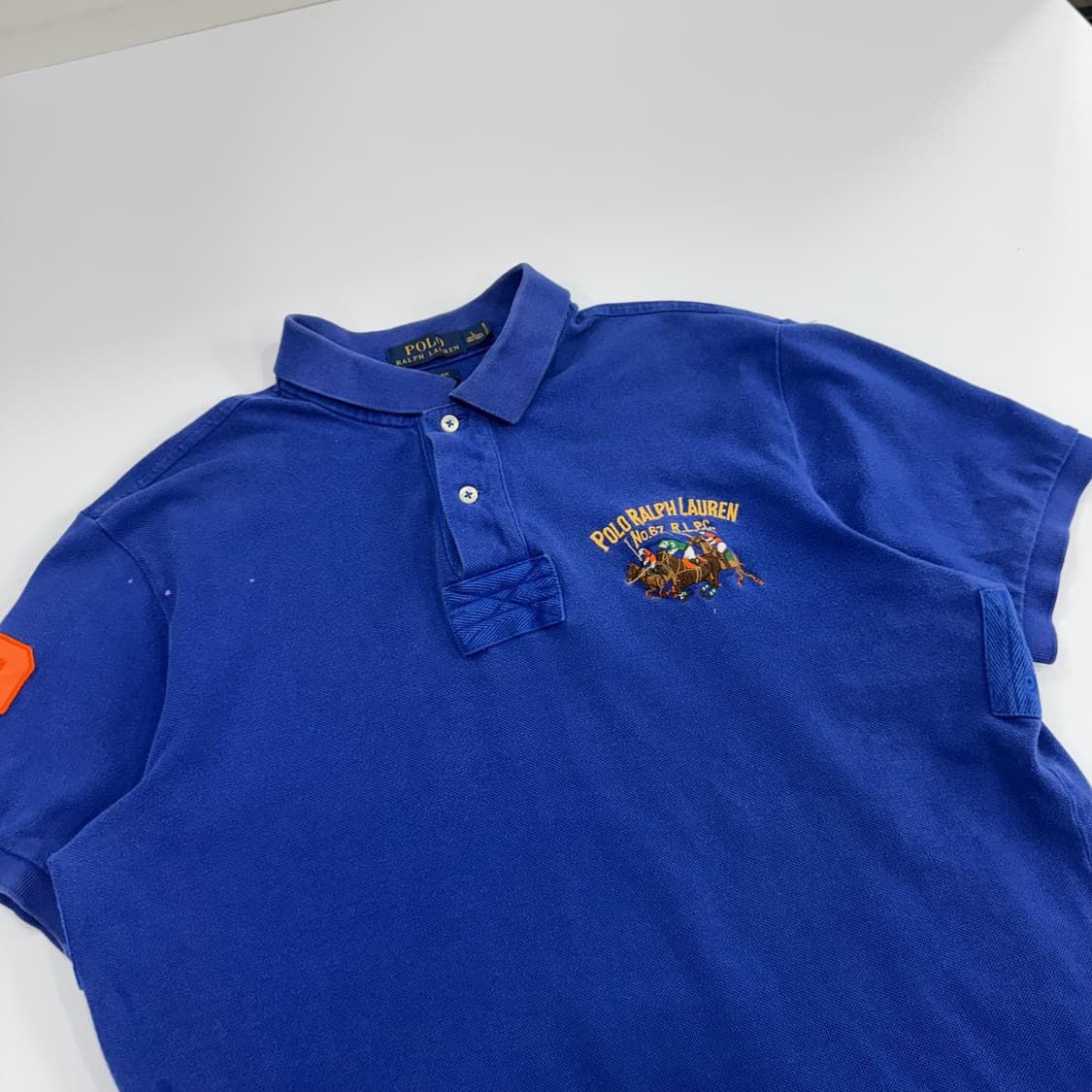 Polo 폴로 블루 카라 반팔티 상품이미지4