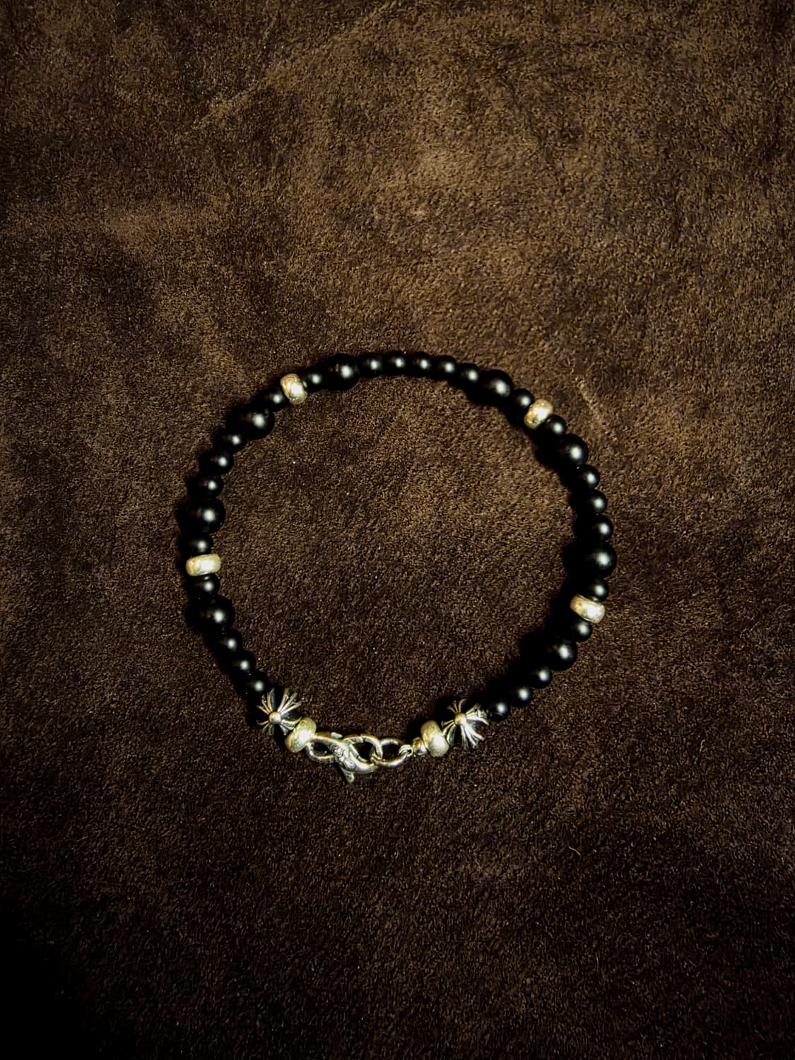 Black Onyx × Silver 925 Bracelet 상품이미지2
