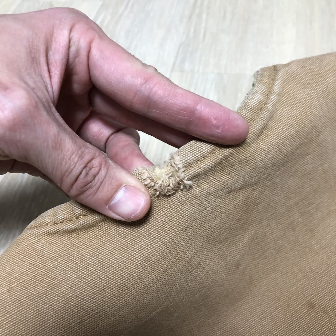 (M) 80's 미국제조 칼하트 Carhartt 덕캔버스 쉐르파 베스트  상품이미지9