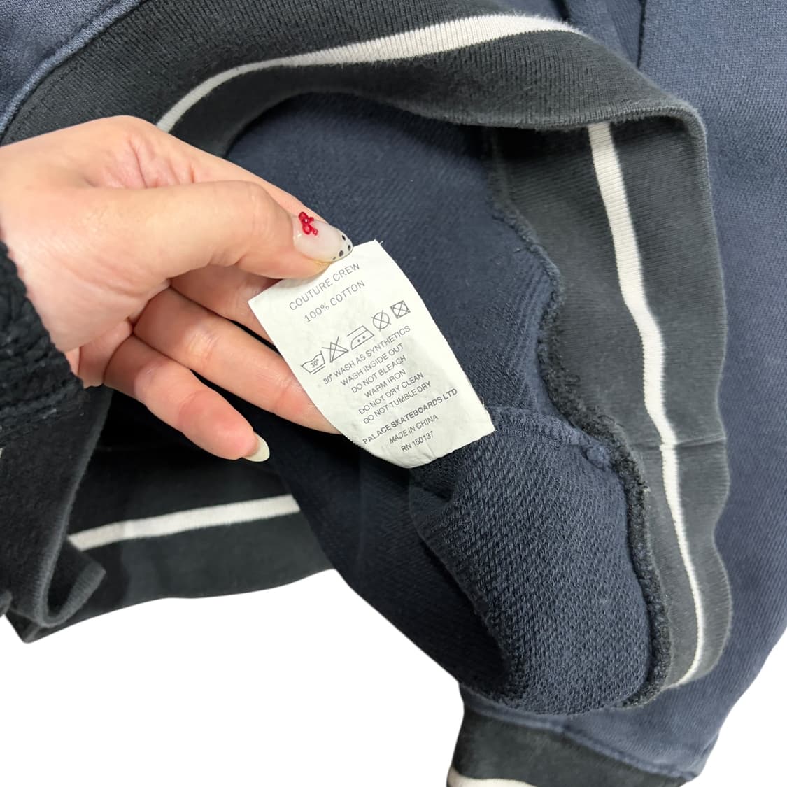 팔라스 네이비 쿠튀르 크루넥 스웻셔츠 맨투맨 상품이미지5