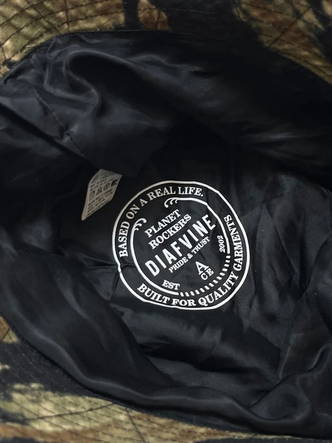 디아프바인16ss 타이거 카모 플라쥬 버킷 햇 Q1428 상품이미지5