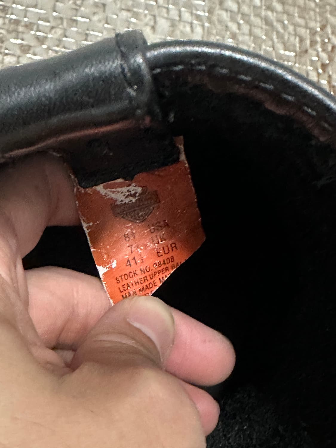 할리데이비슨 엔지니어드 부츠 265 상품이미지9