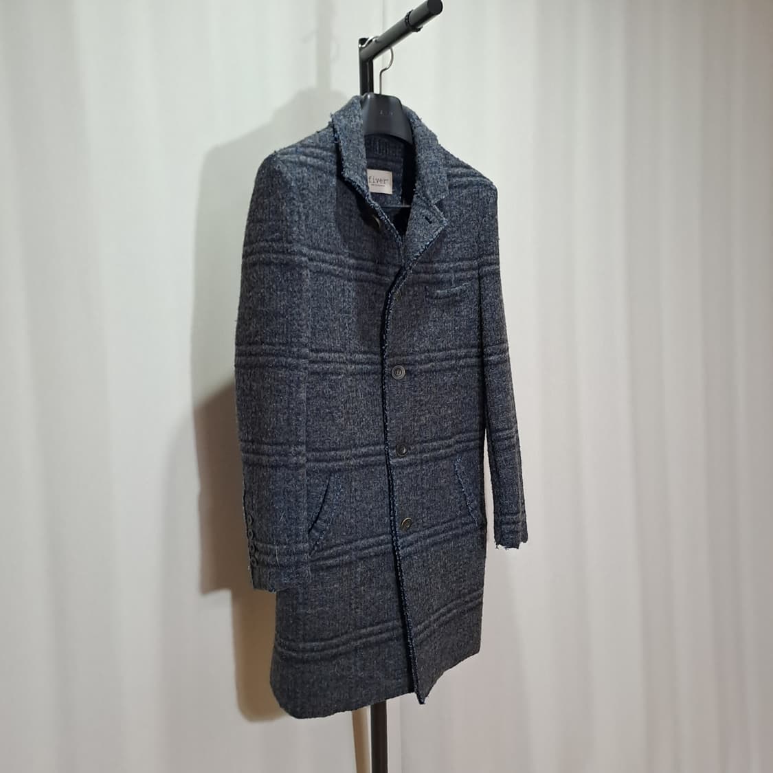 (택포) 시리즈 이태리 Fiver 파이버 체크코트 100 B367 상품이미지3