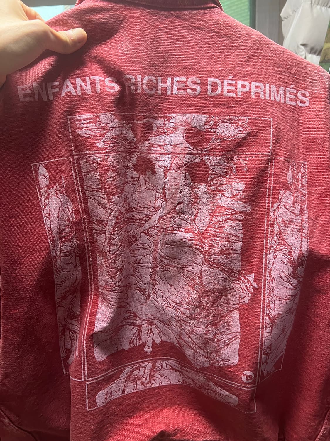 [L] 앙팡리쉬데프리메 ERD 23FW 이탈리안 로망스 데님 자켓 상품이미지3