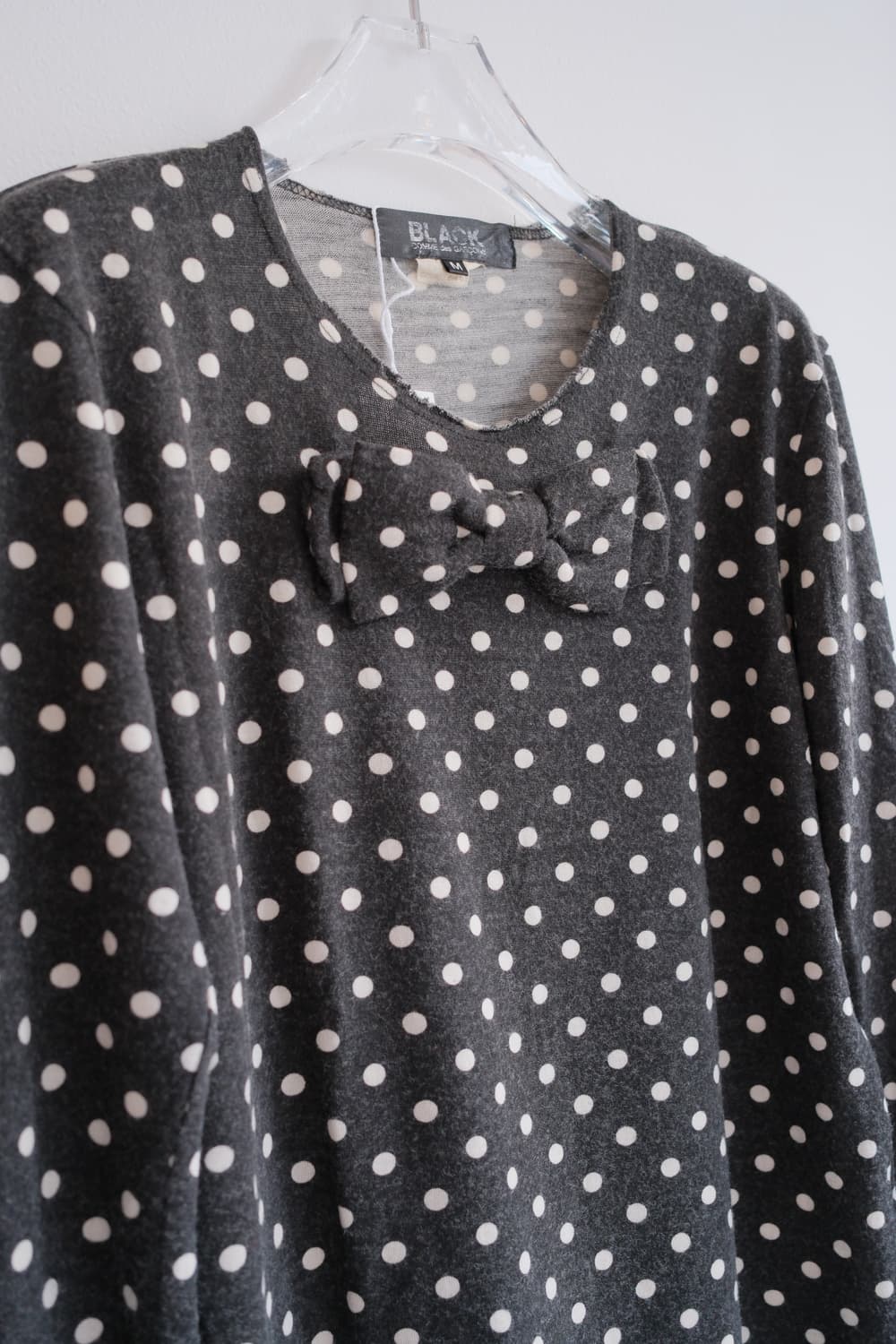 Ribbon dot wool top 상품이미지7