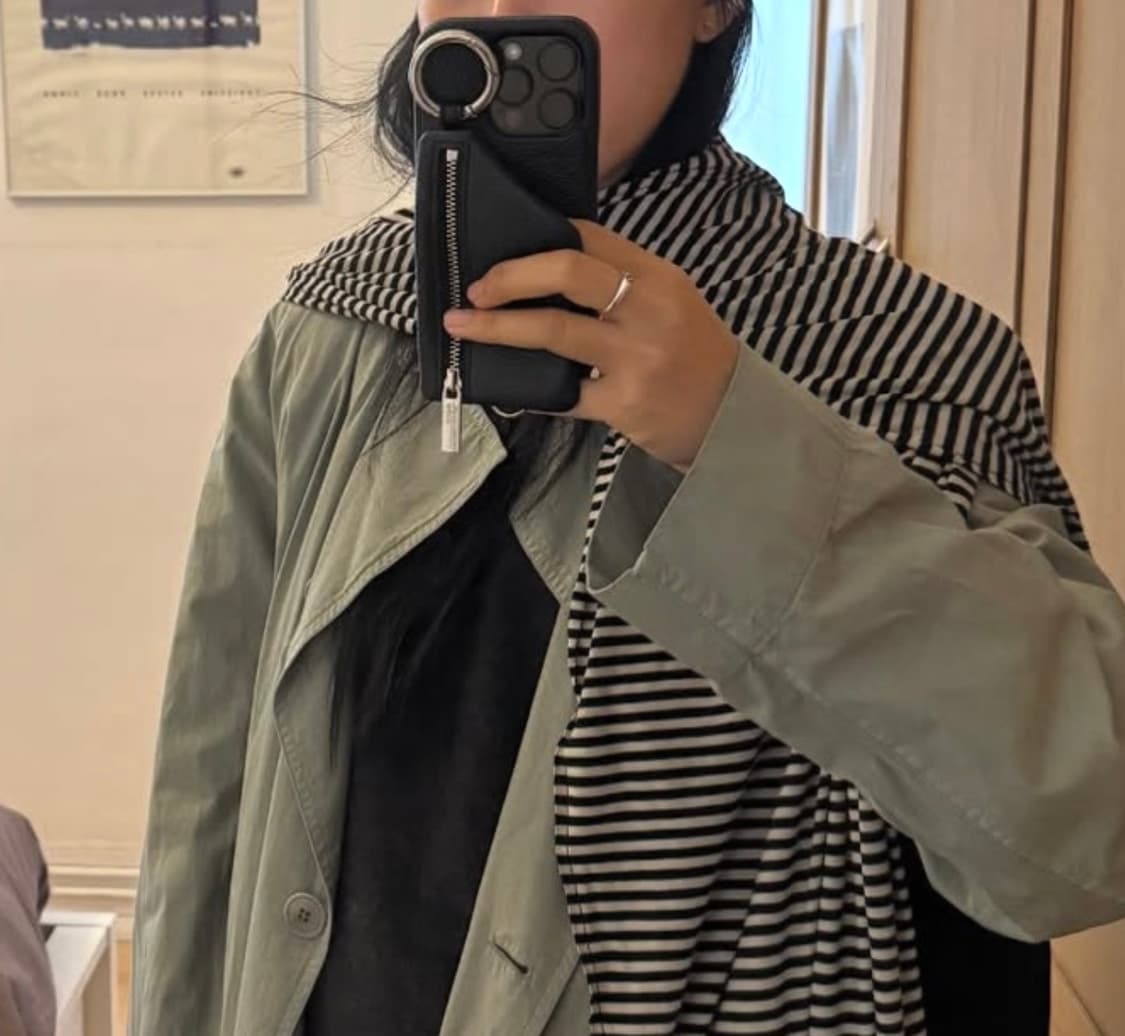 아이폰 17에어 ajew zipphone(에쥬 지퍼폰케이스)블랙 상품이미지3