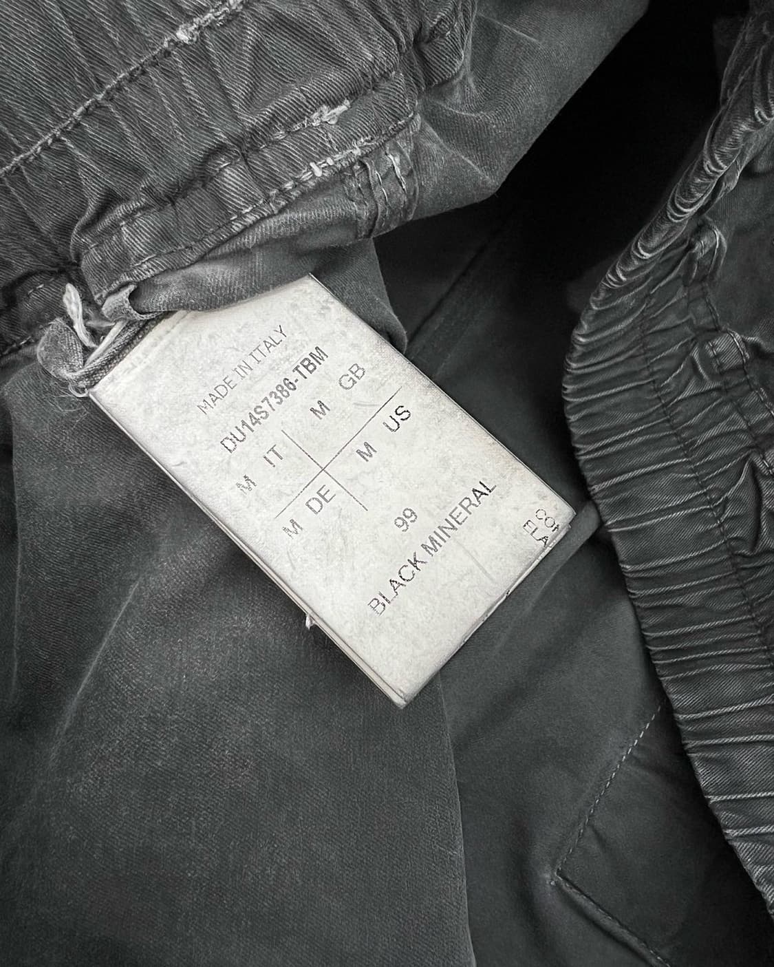 릭 오웬스 다크쉐도우 태권도 카고 하프 팬츠 상품이미지8