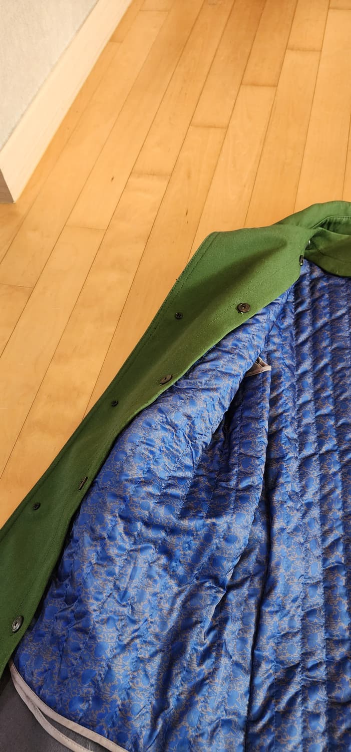 (새상품)스파오포맨 그린 맥코트 100 상품이미지9