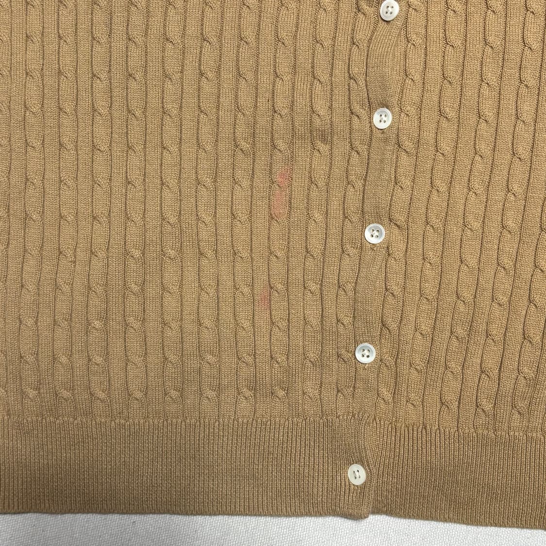 Polo Ralph Lauren 여성 베이지포니 베이지 케이블 가디건 상품이미지6